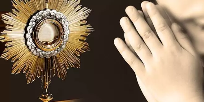 Preghiera a Gesù per l'Adorazione Eucaristica