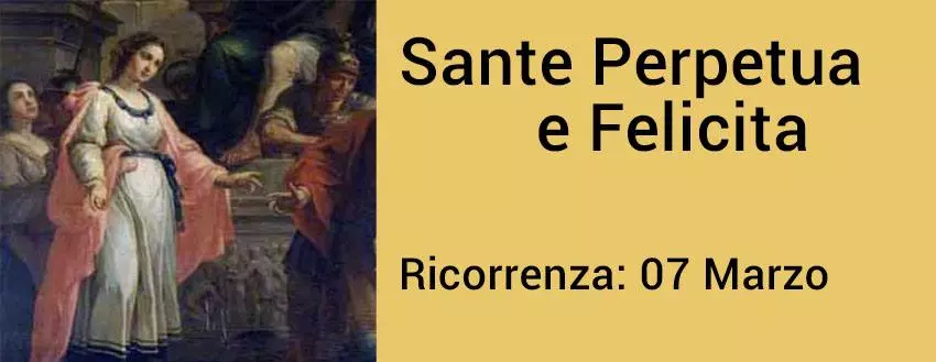 Sante Perpetua e Felicita